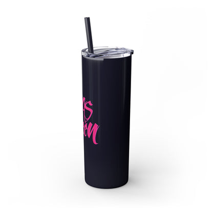 Queen Tumbler with Straw, 20oz