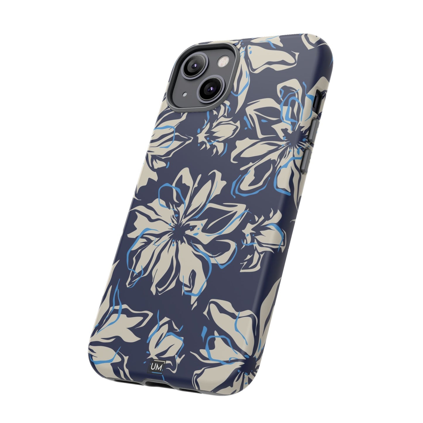Blue Flor Tough Case