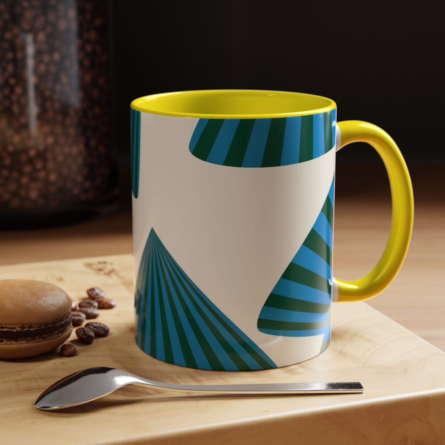 Taza de café navideña moderna (11, 15 oz)