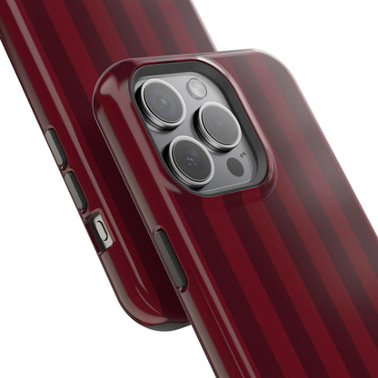 Bordeaux Pinstripe