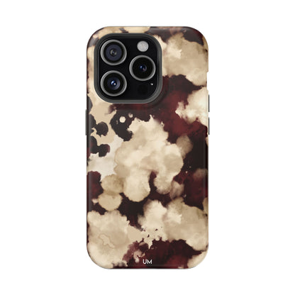 Marbled Burgundy