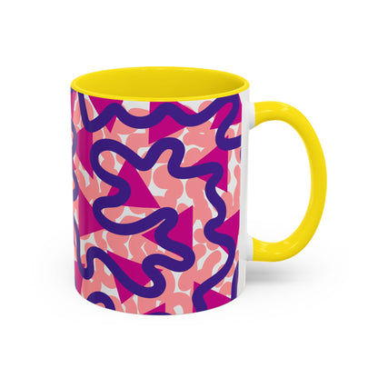 Taza de café abstracta (11, 15 oz)