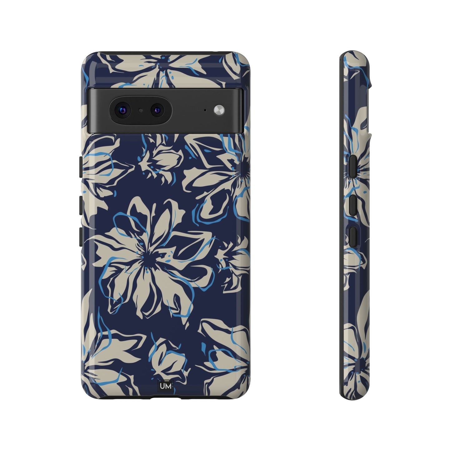 Blue Flor Tough Case