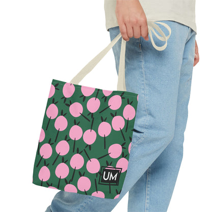 Bolso de mano con estampados florales llamativos (AOP)