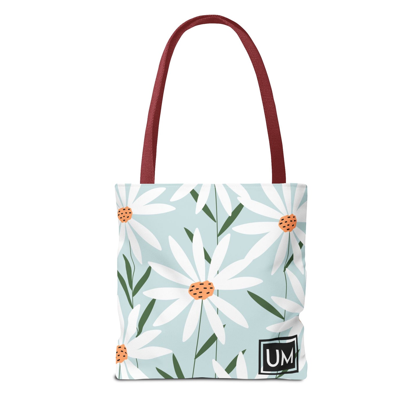 Bolso de mano con estampados florales llamativos (AOP)