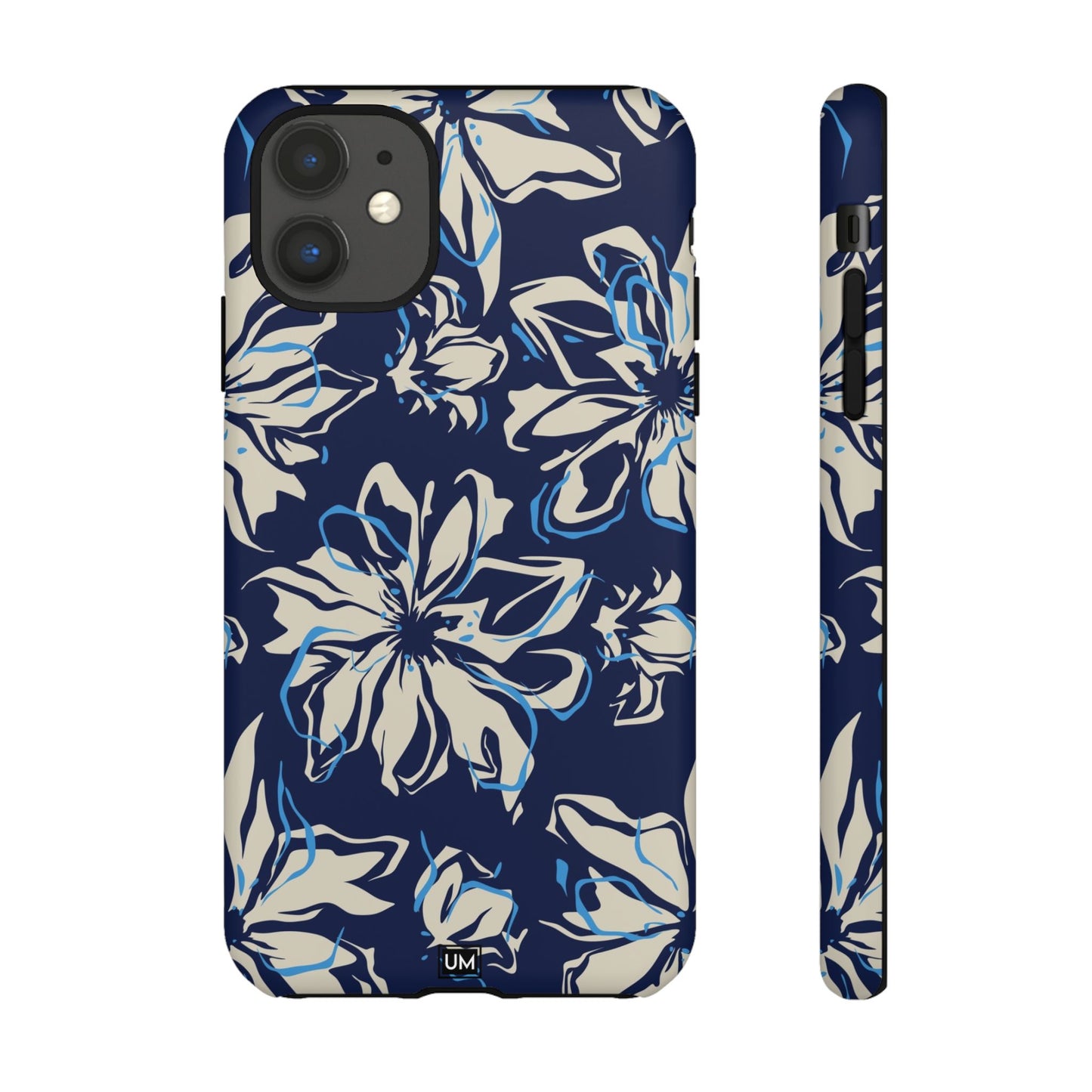 Blue Flor Tough Case