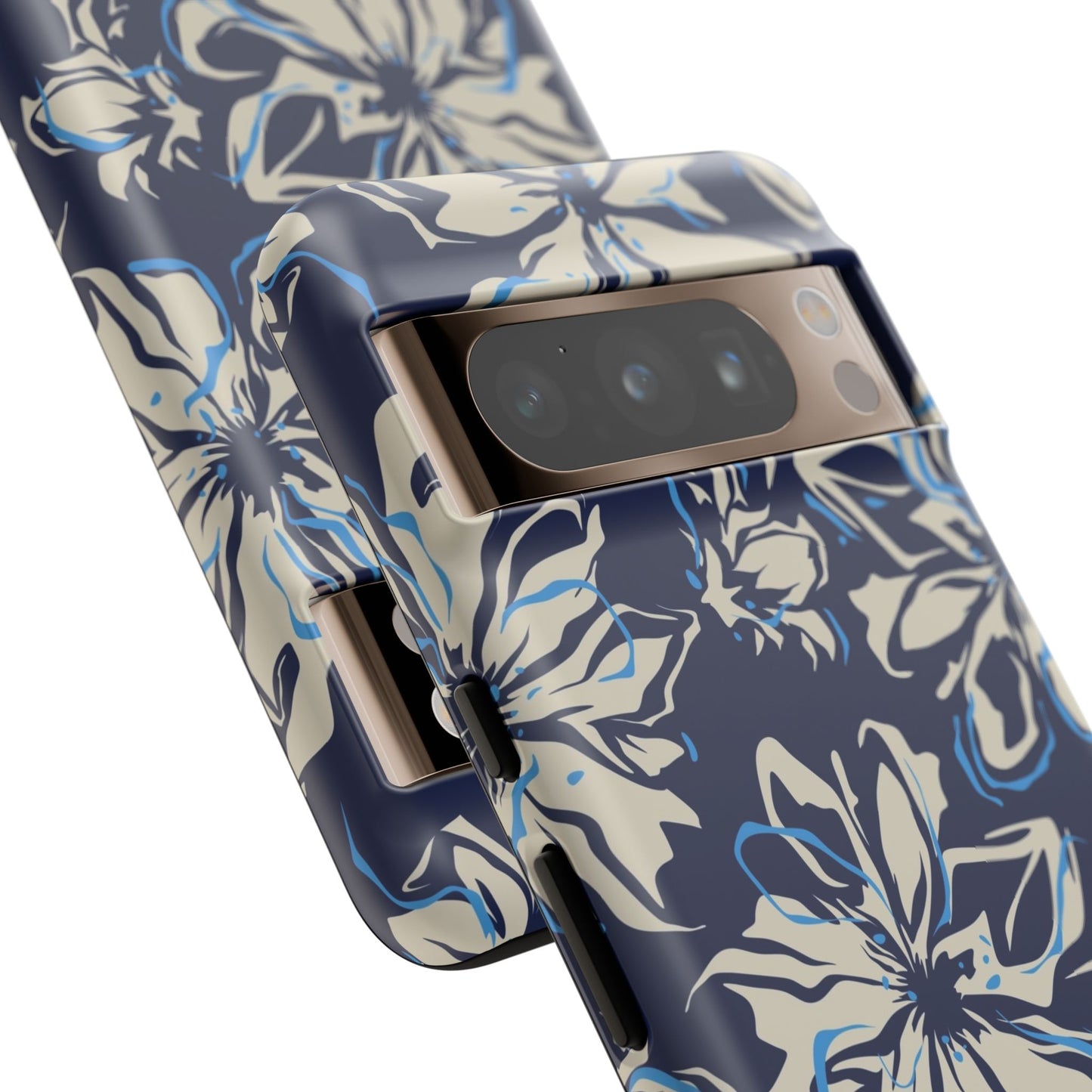 Blue Flor Tough Case