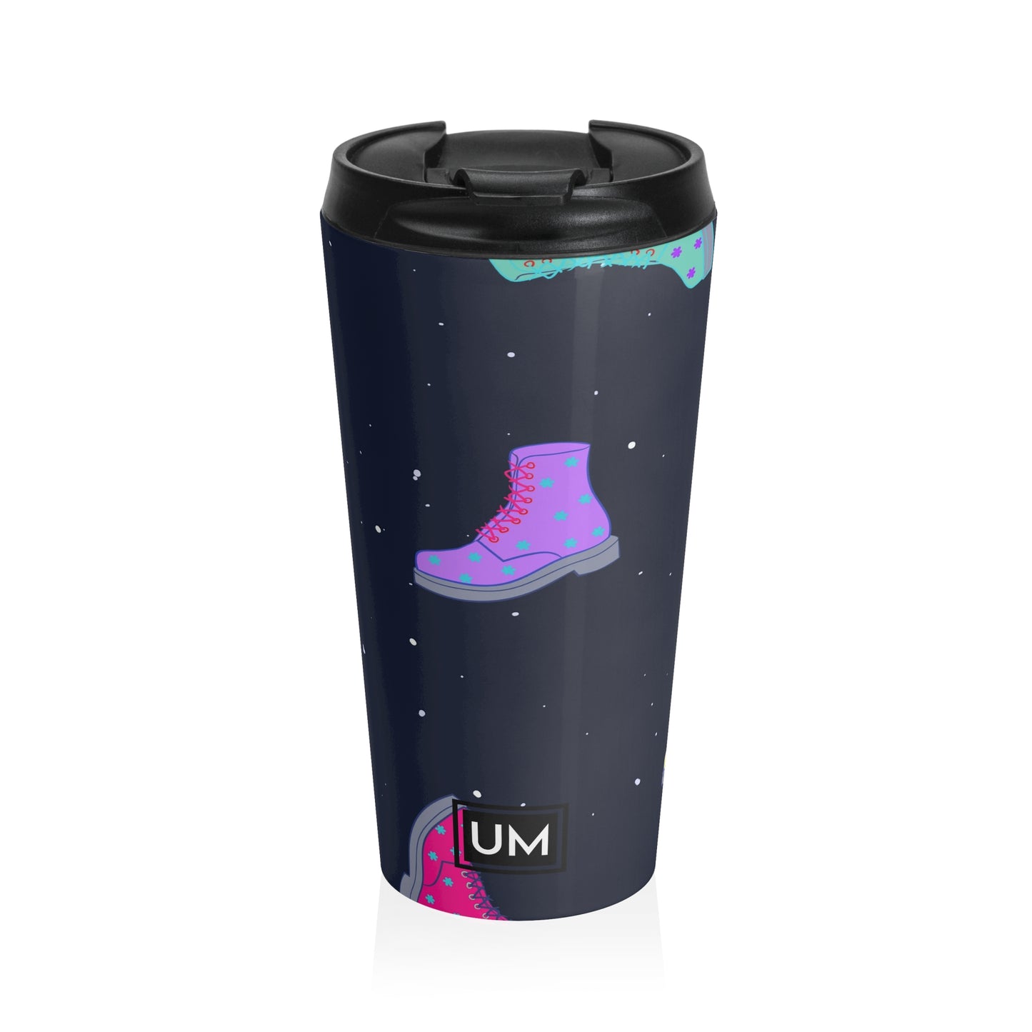 Taza de viaje de acero inoxidable Stellar Pop Girl