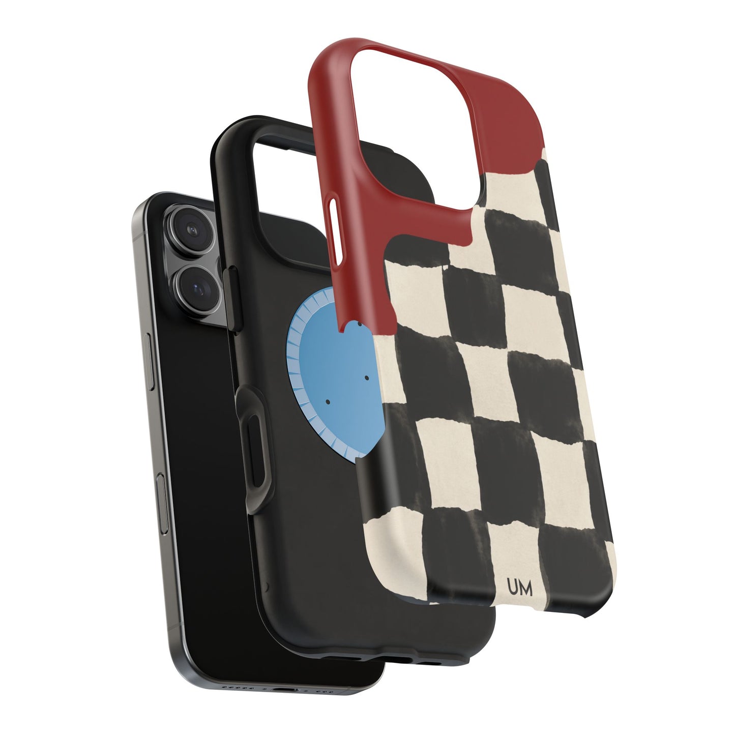 Checkerboard Red