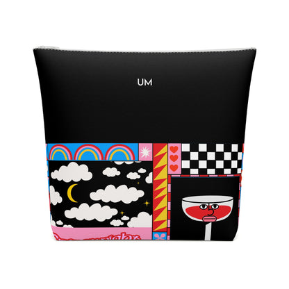 Digital Muse Cotton Cosmetic Bag