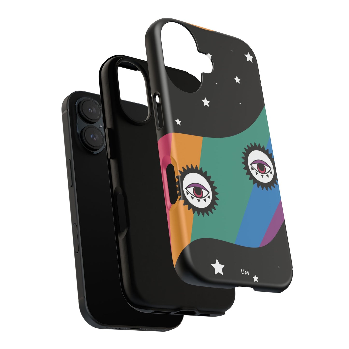 Estuche resistente Arcoiris Eye