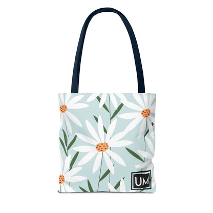 Bolso de mano con estampados florales llamativos (AOP)