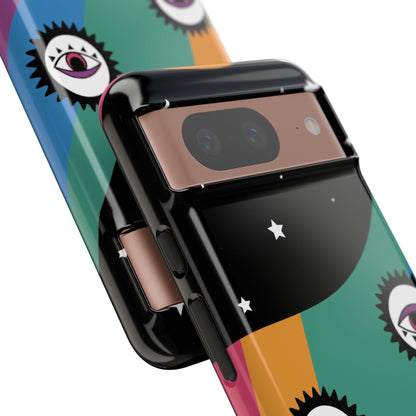 Estuche resistente Arcoiris Eye