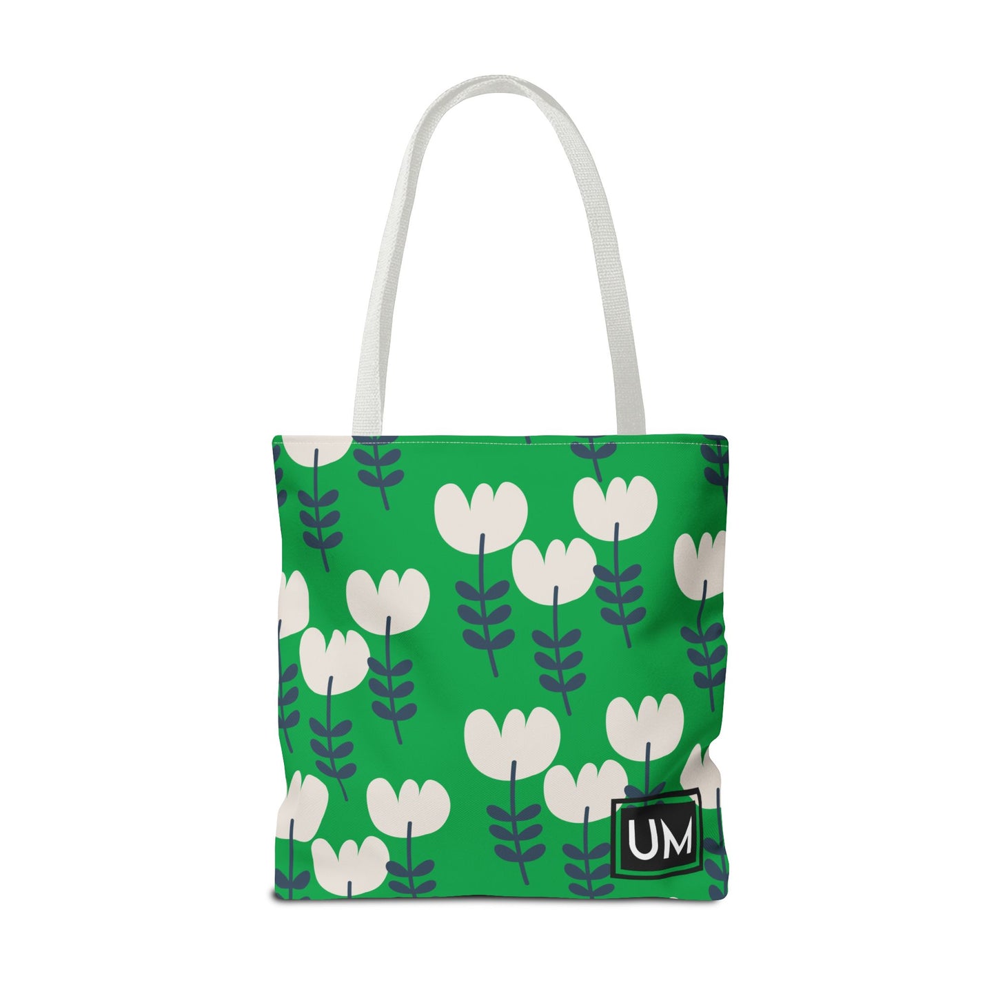 Bolso de mano con estampados florales llamativos (AOP)