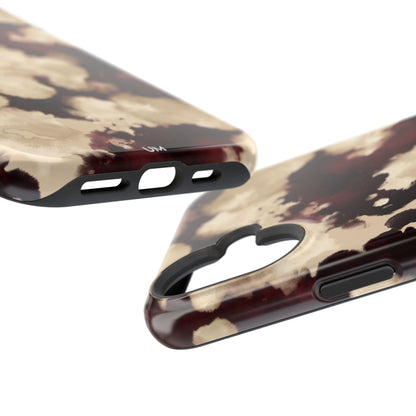 Marbled Burgundy
