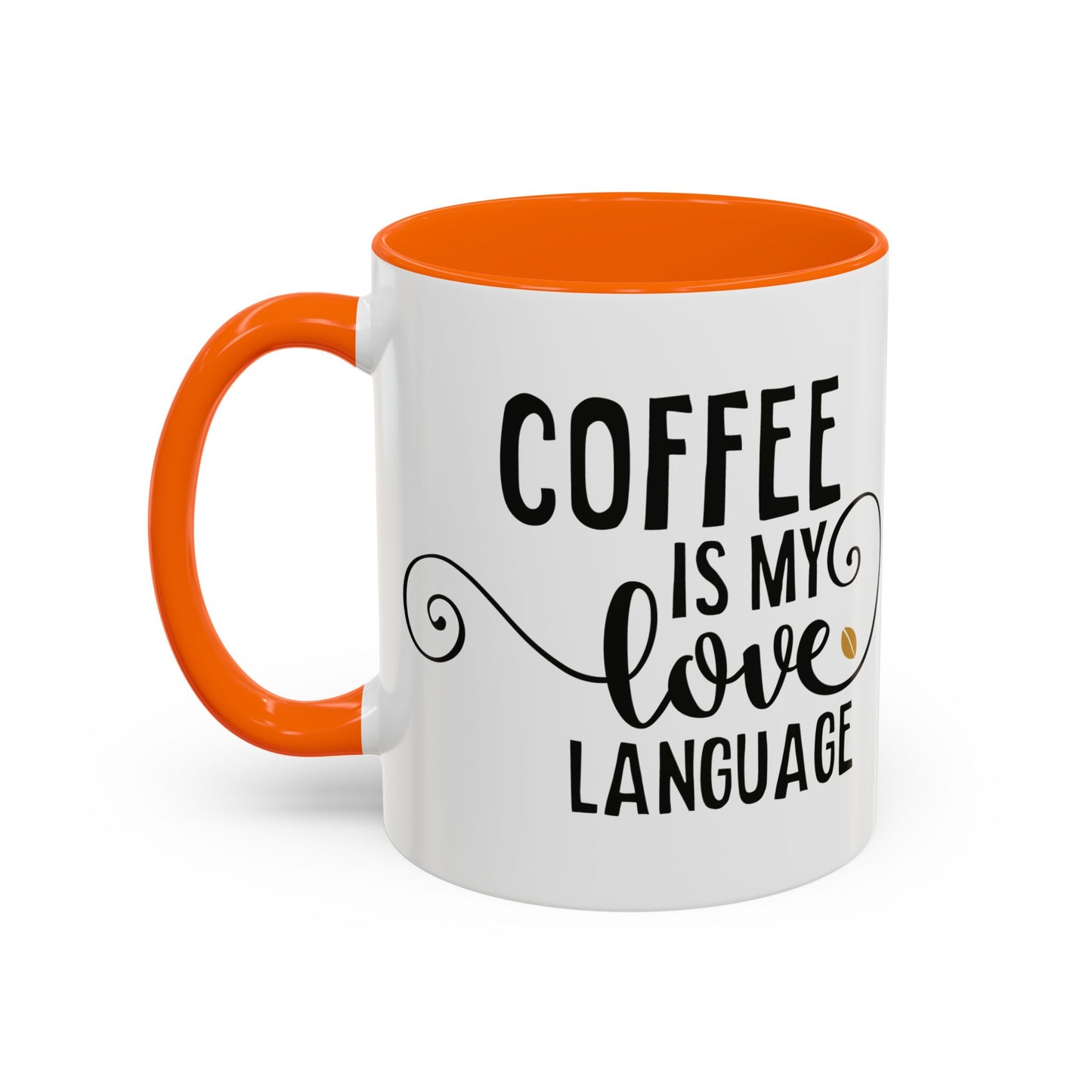 Taza Mi amor por el café (11, 15 oz)