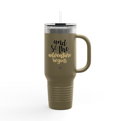 Adventure Begins Mug, 40oz