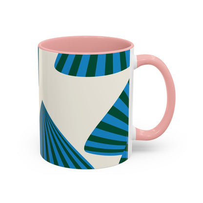 Taza de café navideña moderna (11, 15 oz)