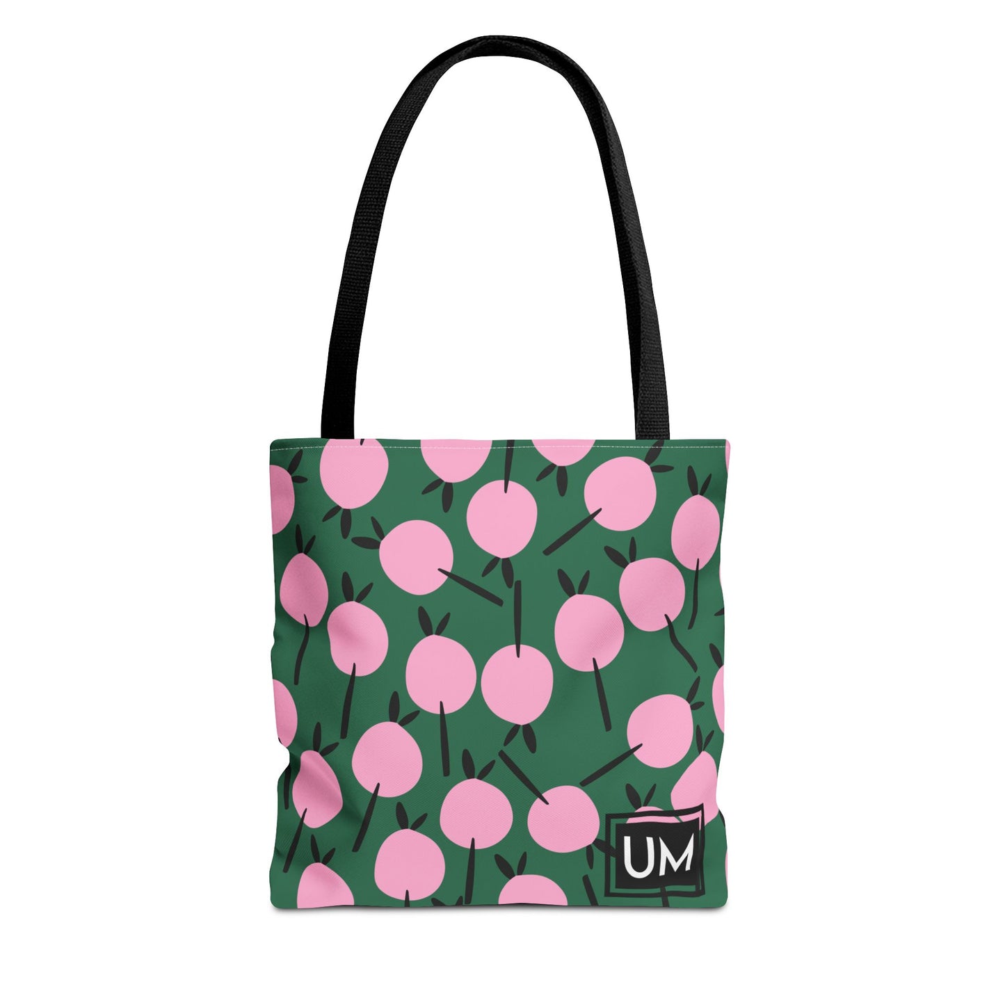 Bolso de mano con estampados florales llamativos (AOP)