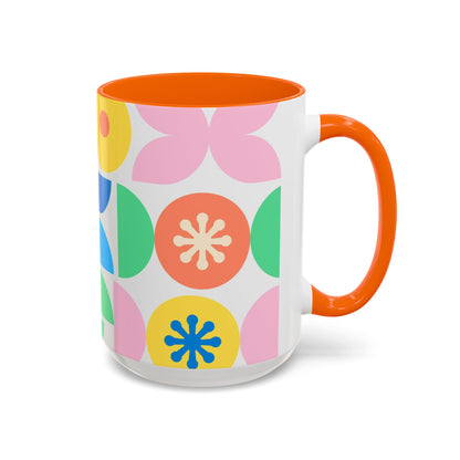 Taza de café colorida (11, 15 oz)