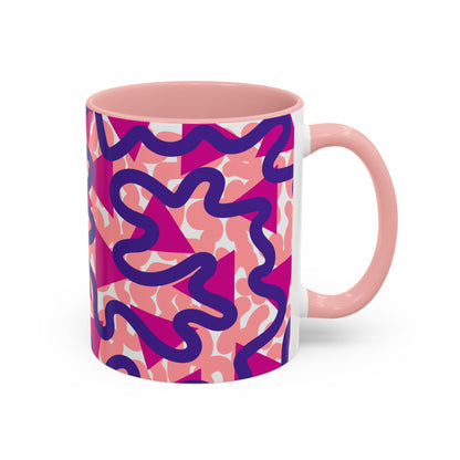 Taza de café abstracta (11, 15 oz)