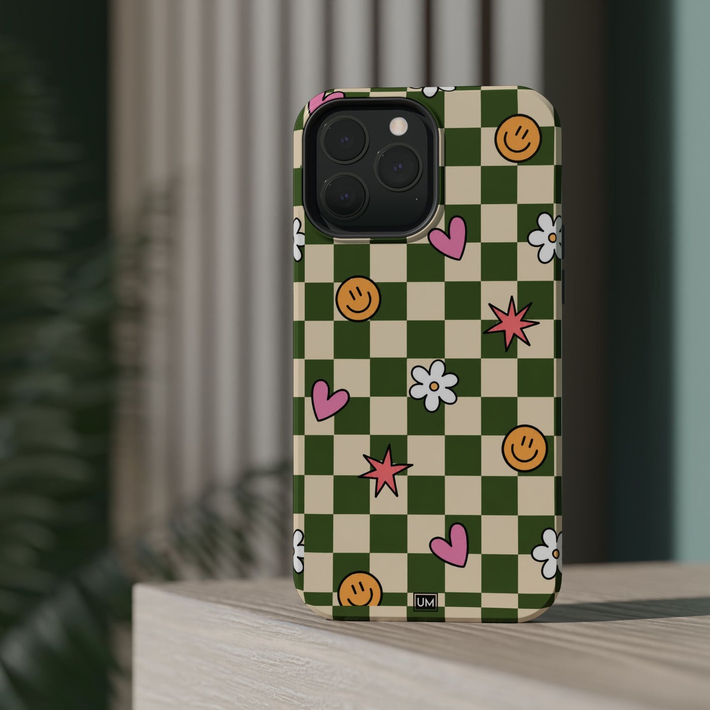 Checkerboard Smiley
