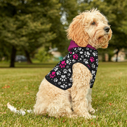 Sudadera con capucha para mascotas de la UM