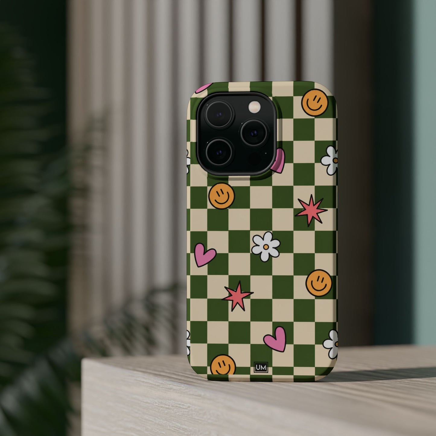 Checkerboard Smiley