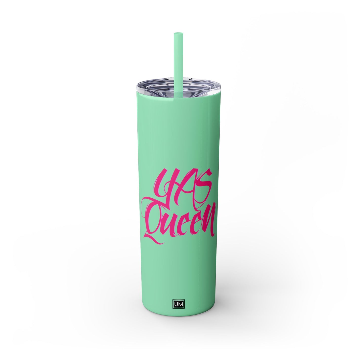 Queen Tumbler with Straw, 20oz