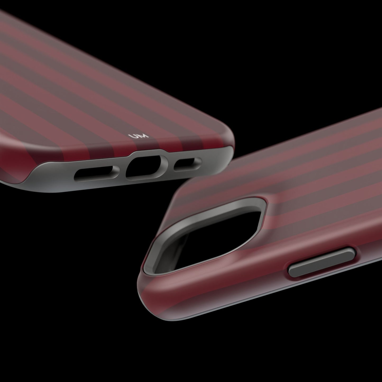 Bordeaux Pinstripe