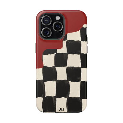 Checkerboard Red