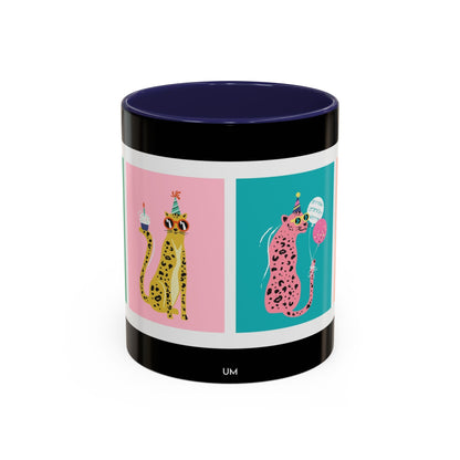 Taza de café con estampado animal (11, 15 oz)