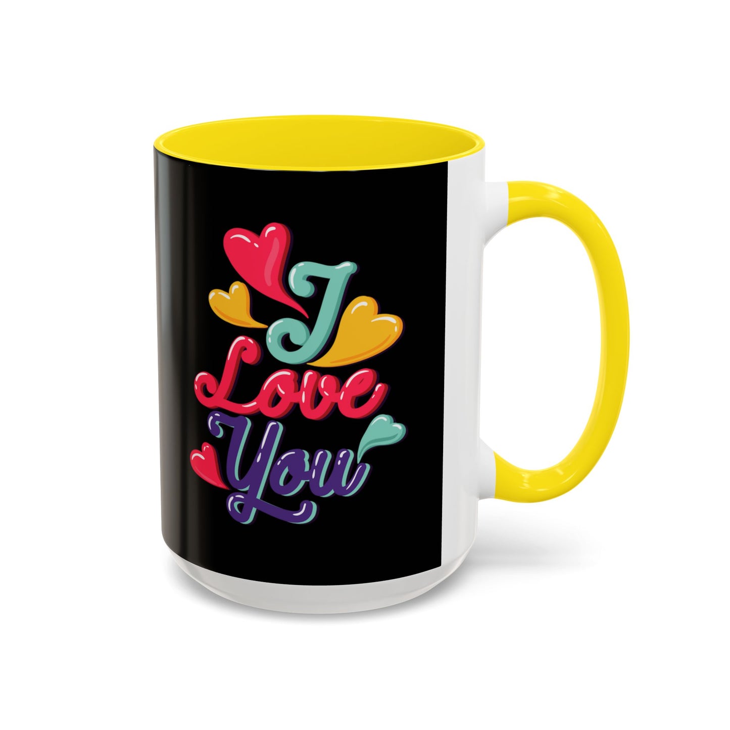 Taza de café con la frase "Te amo" (11, 15 oz)