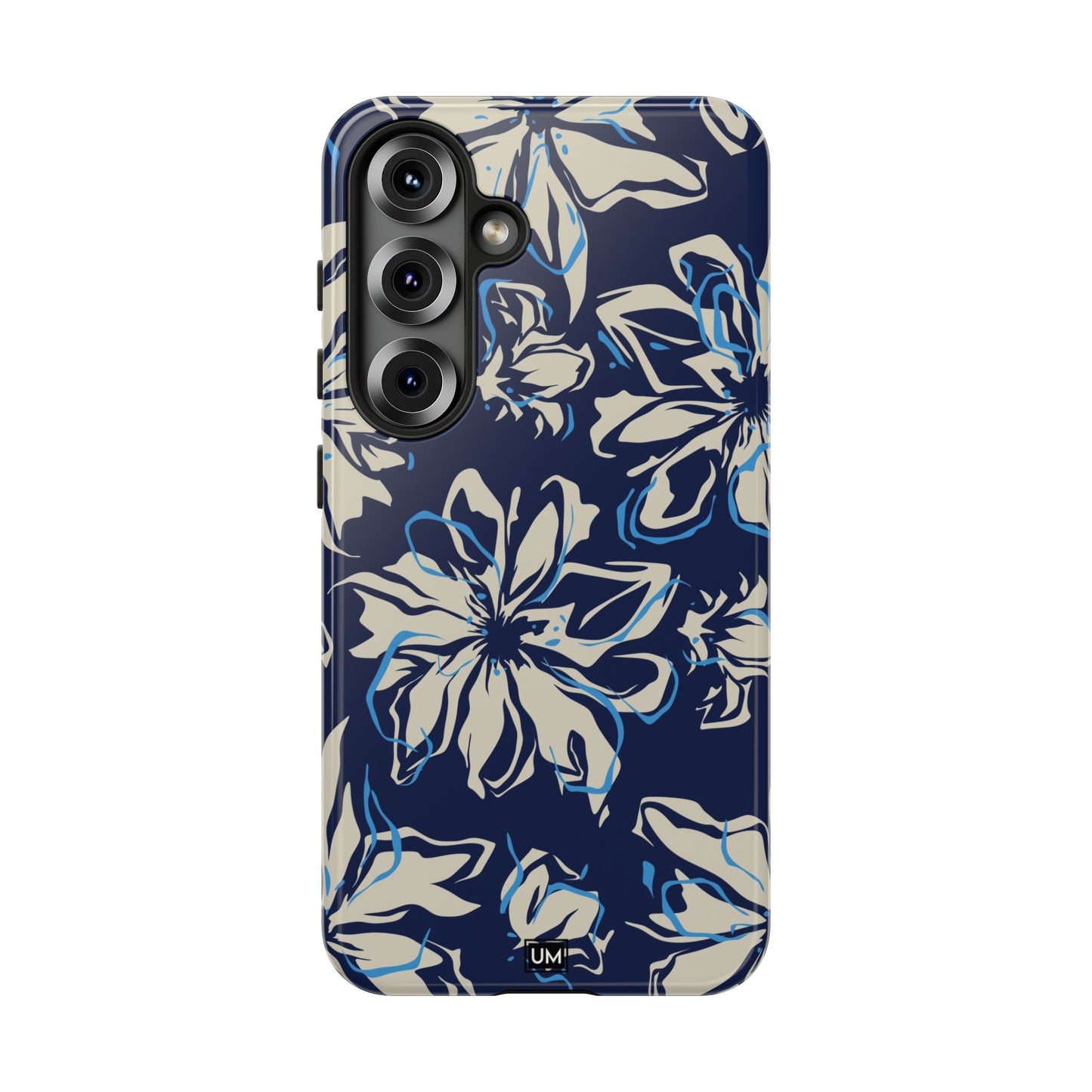 Blue Flor Tough Case