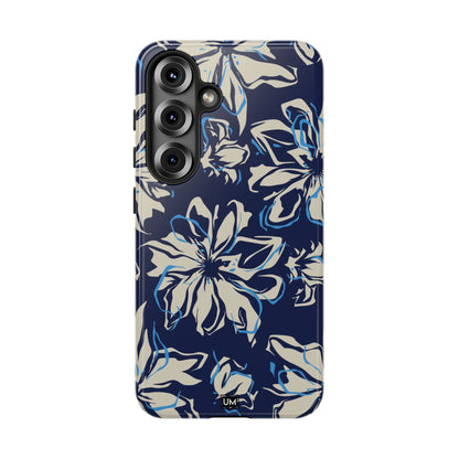 Blue Flor Tough Case