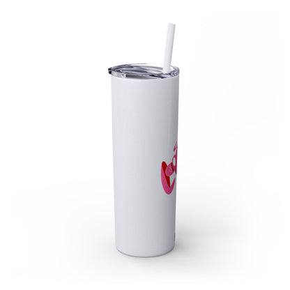 Vaso con pajita Love, 20 oz