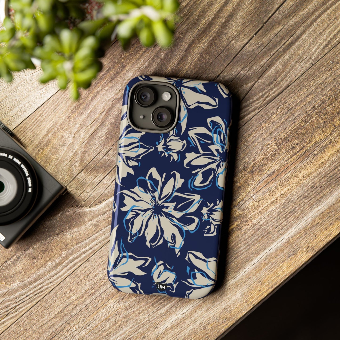 Blue Flor Tough Case