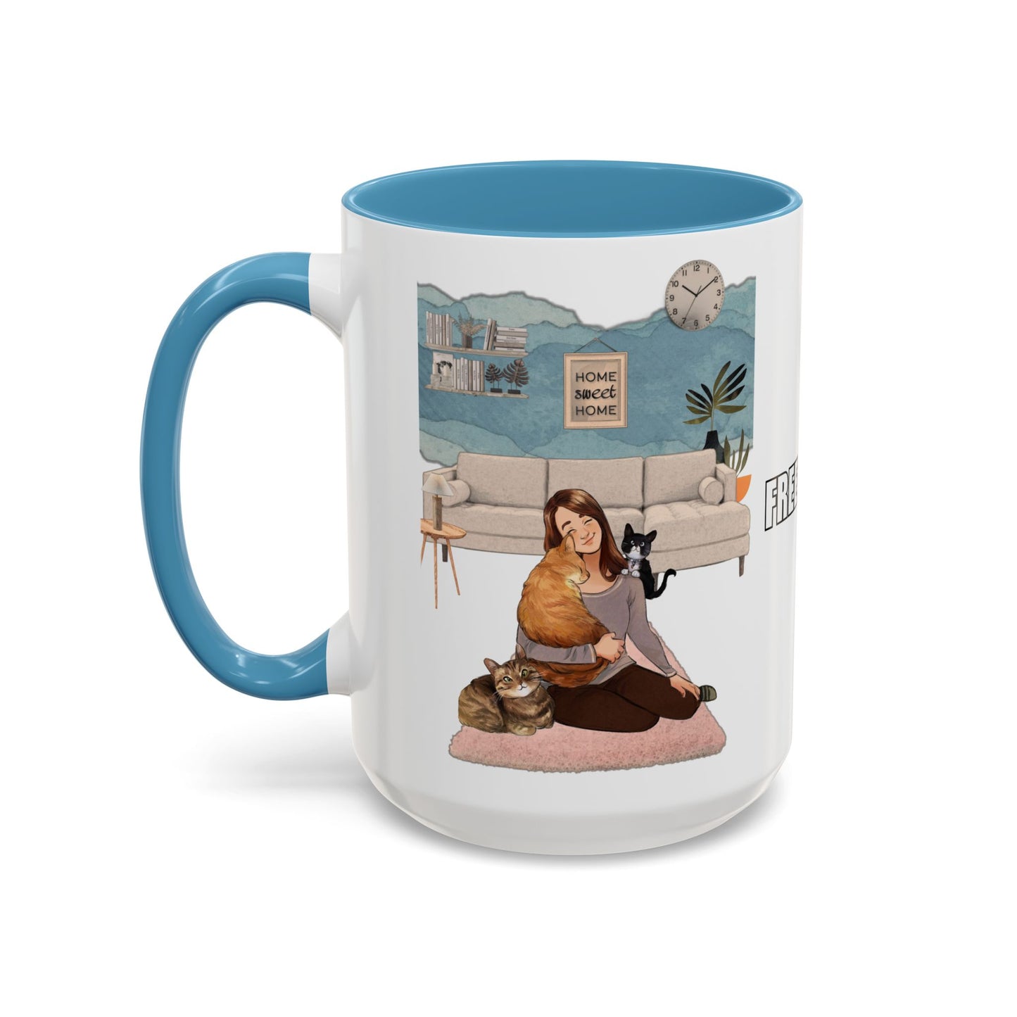 Taza de café con abrazos gratis (11 oz y 15 oz)