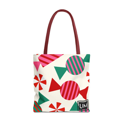 Bolsa de mano navideña moderna (AOP)