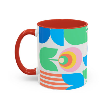 Taza de café colorida (11, 15 oz)