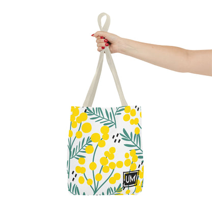 Bolso de mano con estampados florales llamativos (AOP)