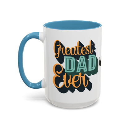 Taza de café con el mejor papá (11 oz y 15 oz)