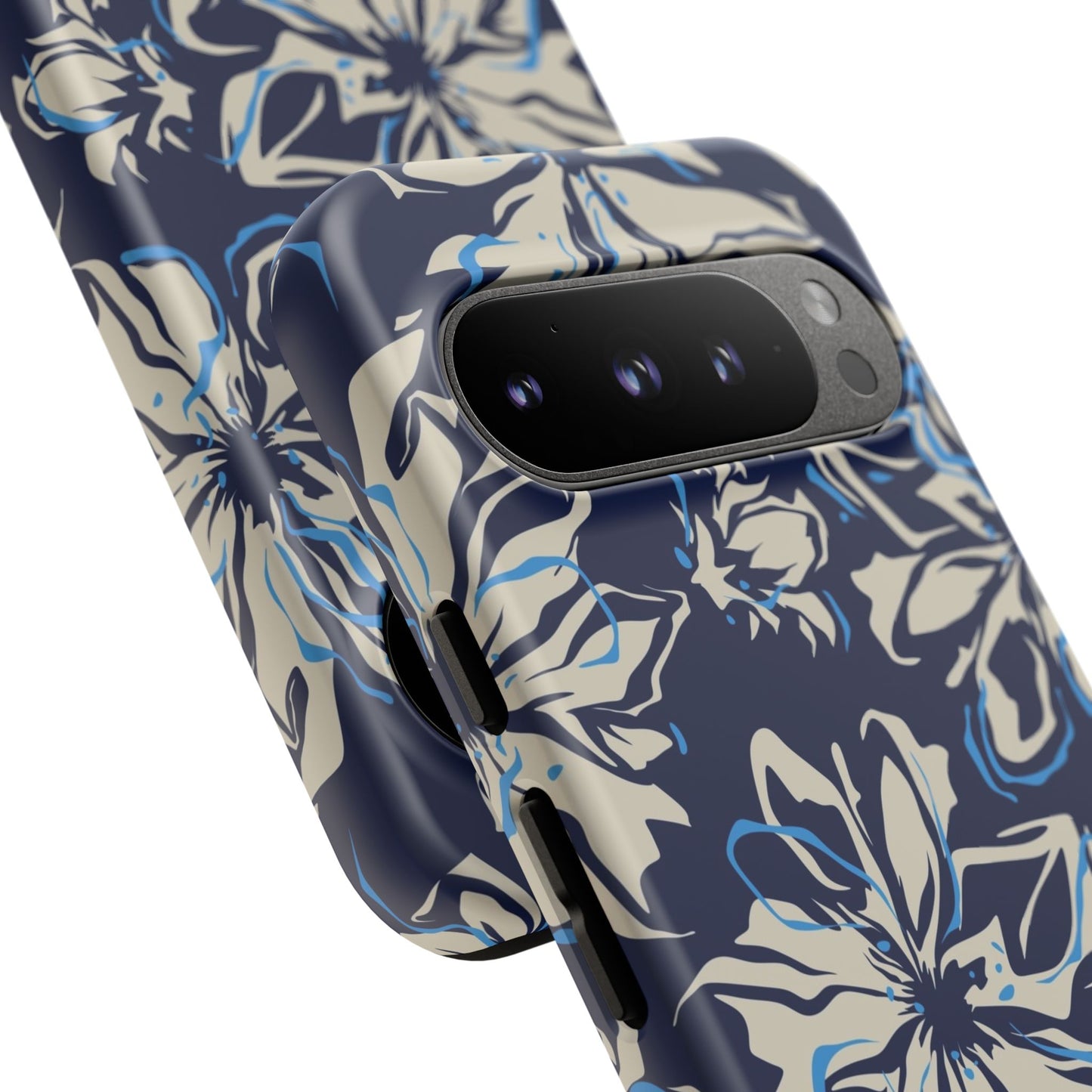 Blue Flor Tough Case
