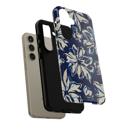 Blue Flor Tough Case