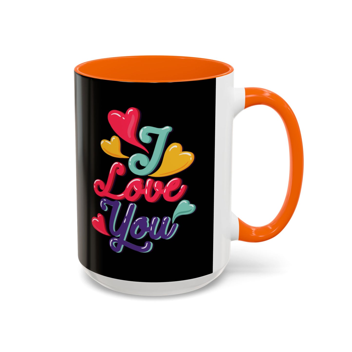 Taza de café con la frase "Te amo" (11, 15 oz)