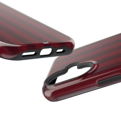Bordeaux Pinstripe
