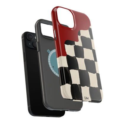 Checkerboard Red