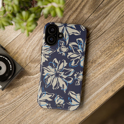 Blue Flor Tough Case