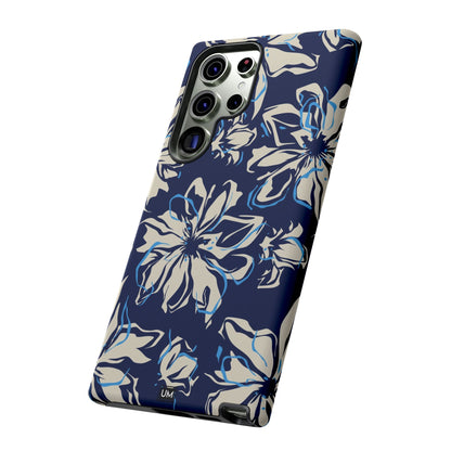 Blue Flor Tough Case