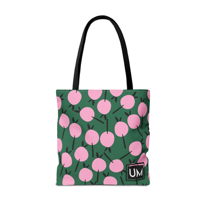 Bolso de mano con estampados florales llamativos (AOP)